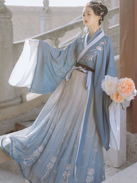 How To Wear Traditional Hanfu Ladies Classical Han Dynasty Princess Costumes 1