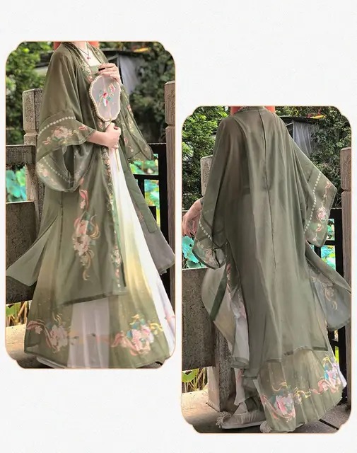 Introducing The Forest Fairy Hanfu Chinese Song Dynasty Performance Outfits 2